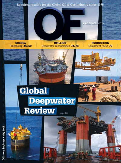 Cover of May/Jun 2016 issue of Offshore Engineer Magazine