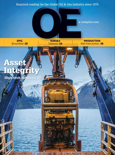 Cover of Apr/May 2017 issue of Offshore Engineer Magazine