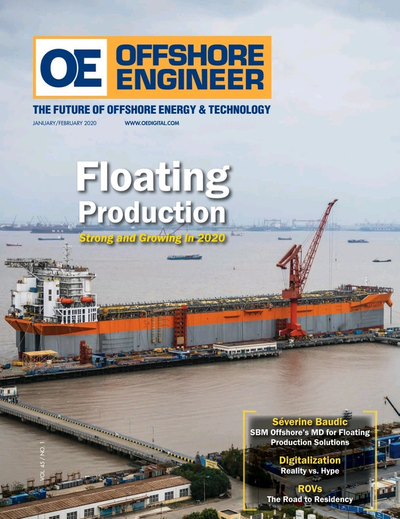Cover of Jan/Feb 2020 issue of Offshore Engineer Magazine