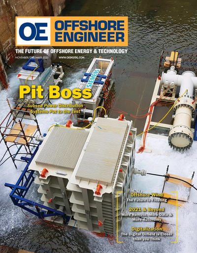 Cover of Nov/Dec 2020 issue of Offshore Engineer Magazine