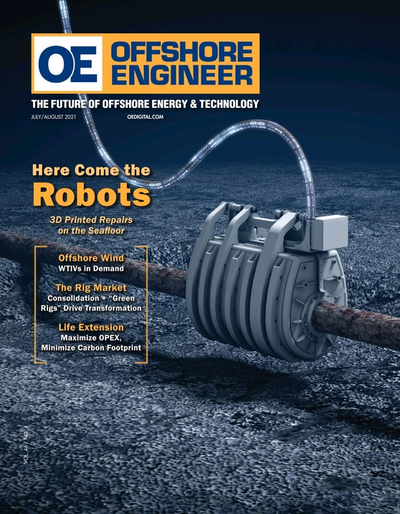 Cover of Jul/Aug 2021 issue of Offshore Engineer Magazine