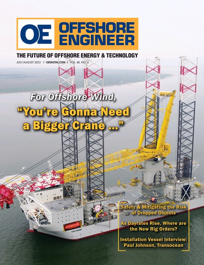 Cover of Jul/Aug 2023 issue of Offshore Engineer Magazine