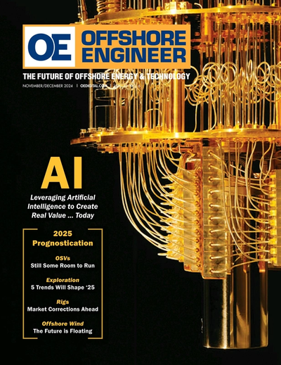 Cover of Nov/Dec 2024 issue of Offshore Engineer Magazine