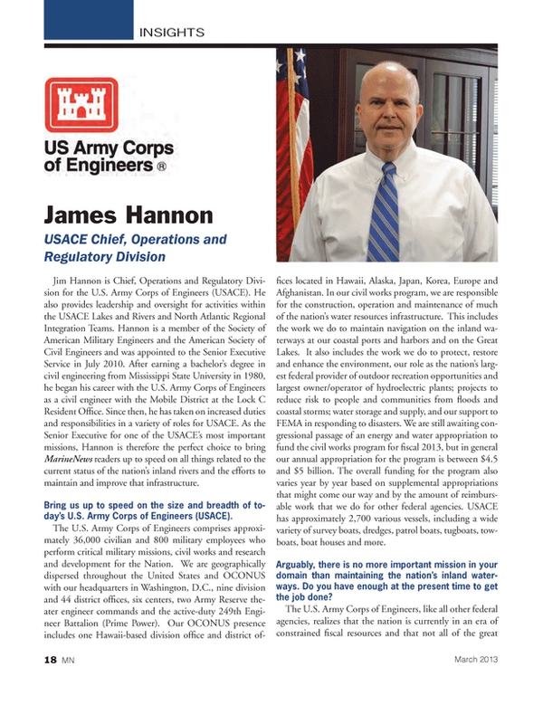 Marine News Magazine, page 18,  Mar 2013