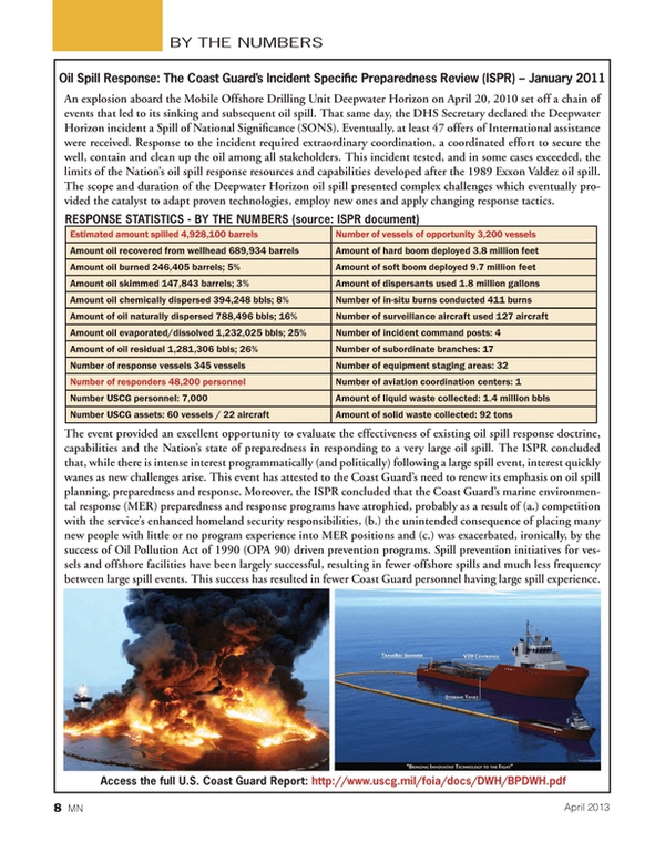 Marine News Magazine, page 8,  Apr 2013
