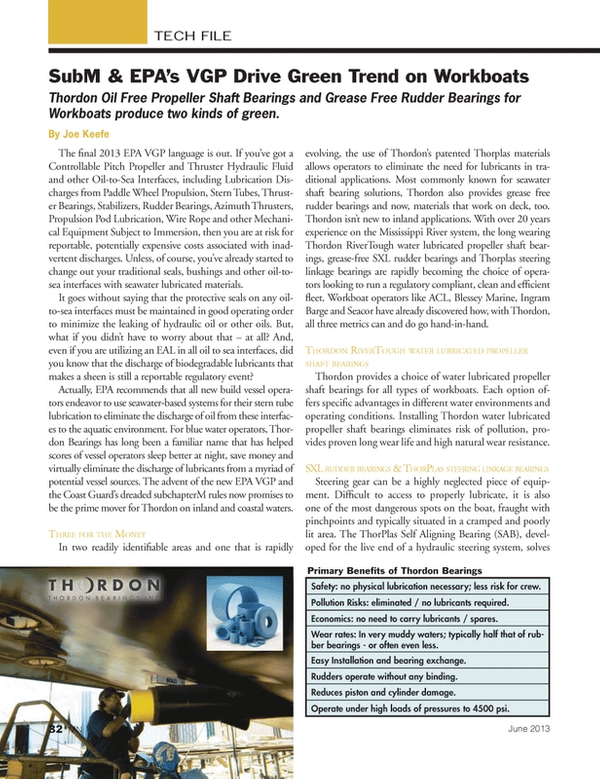 Marine News Magazine, page 32,  Jun 2013