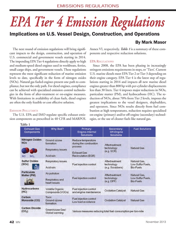 Marine News Magazine, page 42,  Nov 2013