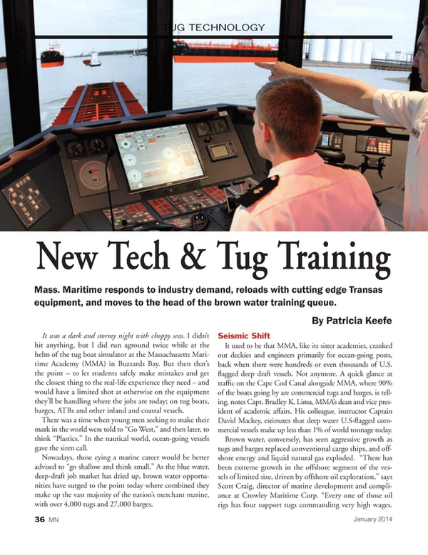 Marine News Magazine, page 36,  Jan 2014