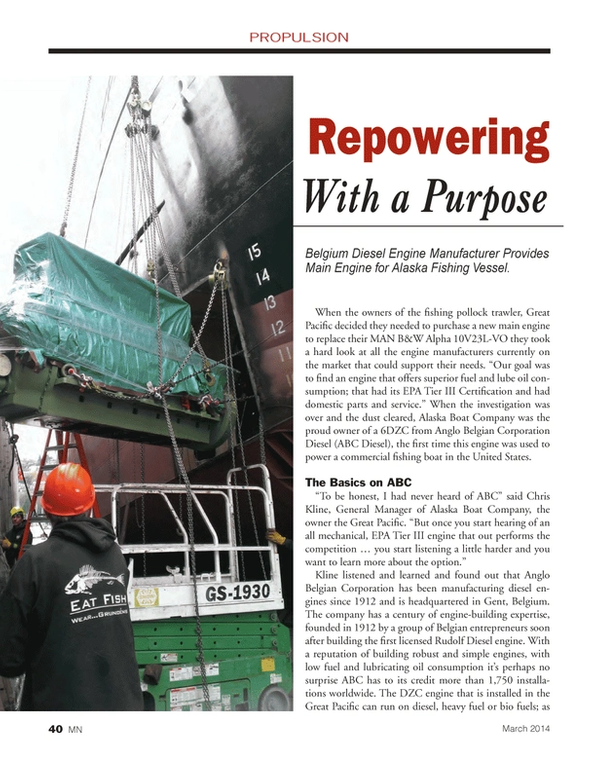 Marine News Magazine, page 40,  Mar 2014