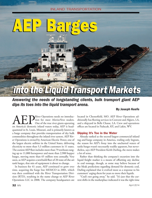 Marine News Magazine, page 32,  Apr 2014