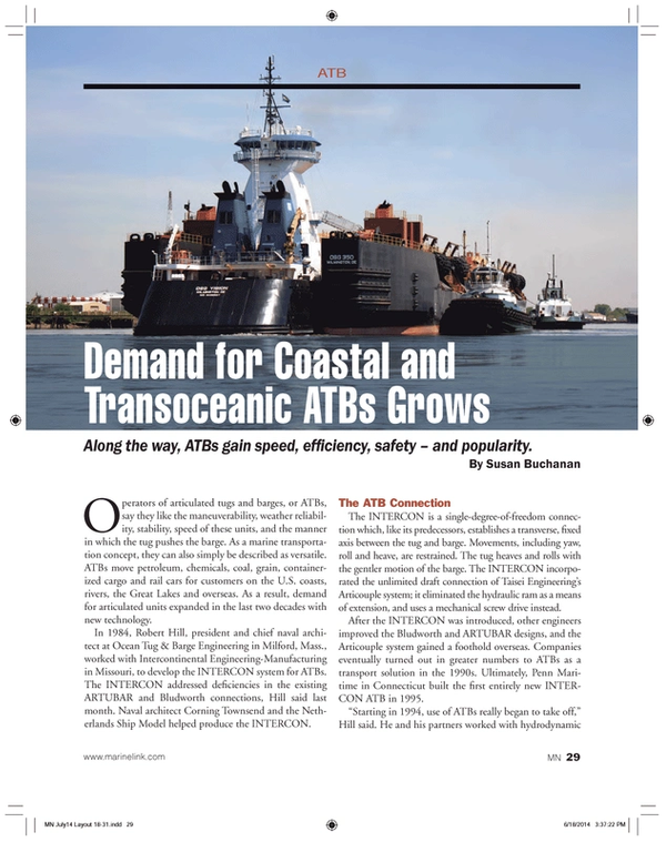 Marine News Magazine, page 29,  Jul 2014