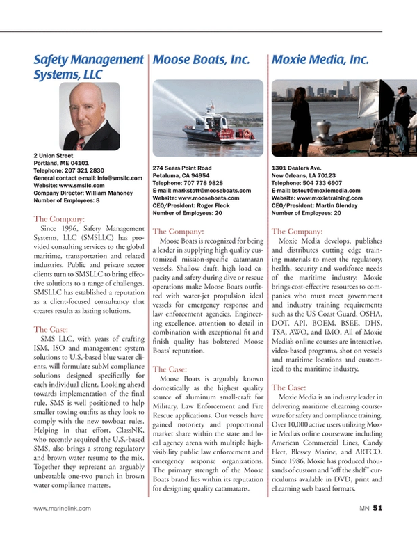 Marine News Magazine, page 51,  Aug 2014