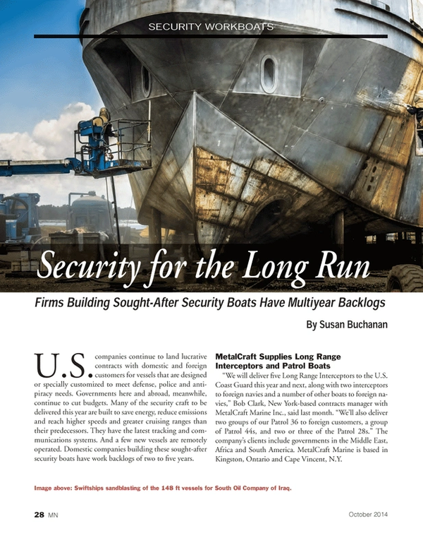 Marine News Magazine, page 28,  Oct 2014