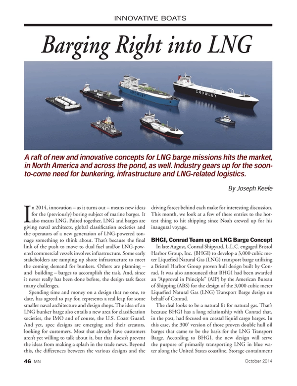 Marine News Magazine, page 46,  Oct 2014
