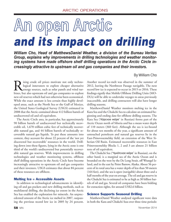 Marine News Magazine, page 58,  Nov 2014