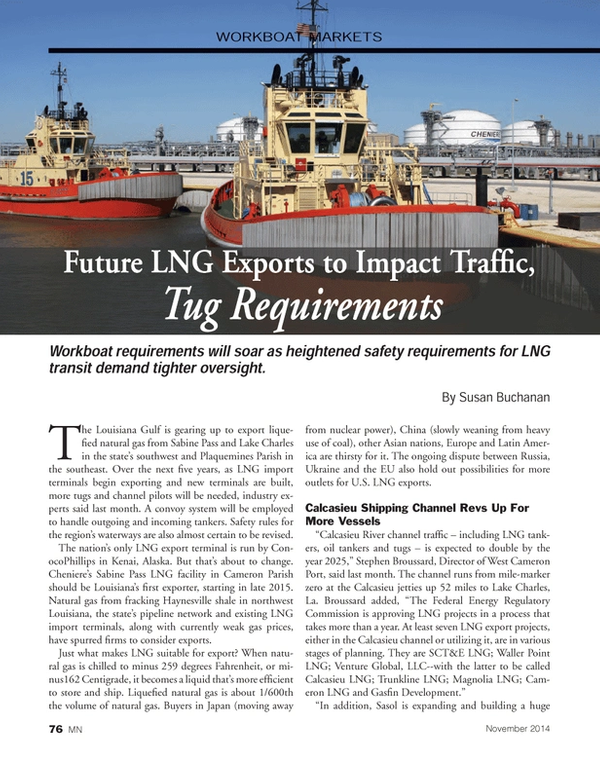 Marine News Magazine, page 76,  Nov 2014