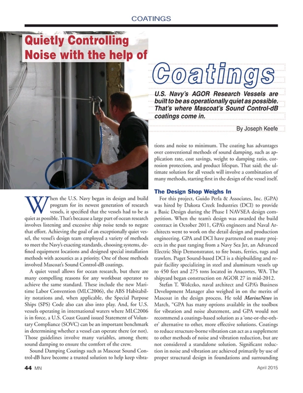 Marine News Magazine, page 44,  Apr 2015