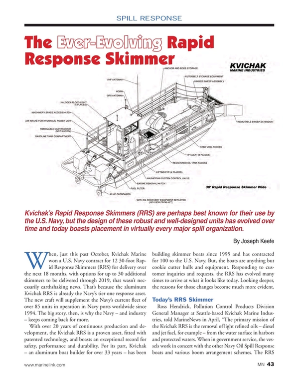 Marine News Magazine, page 43,  May 2015