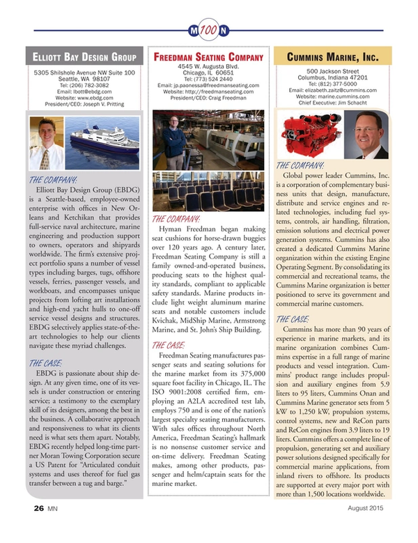 Marine News Magazine, page 26,  Aug 2015