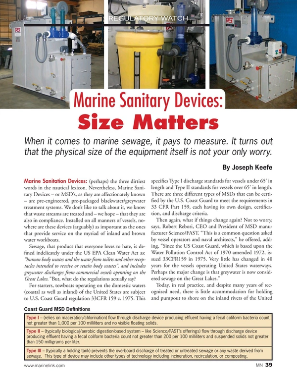 Marine News Magazine, page 39,  Sep 2015