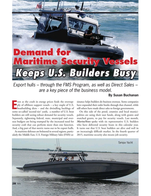 Marine News Magazine, page 28,  Oct 2015
