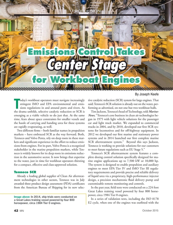 Marine News Magazine, page 42,  Oct 2015