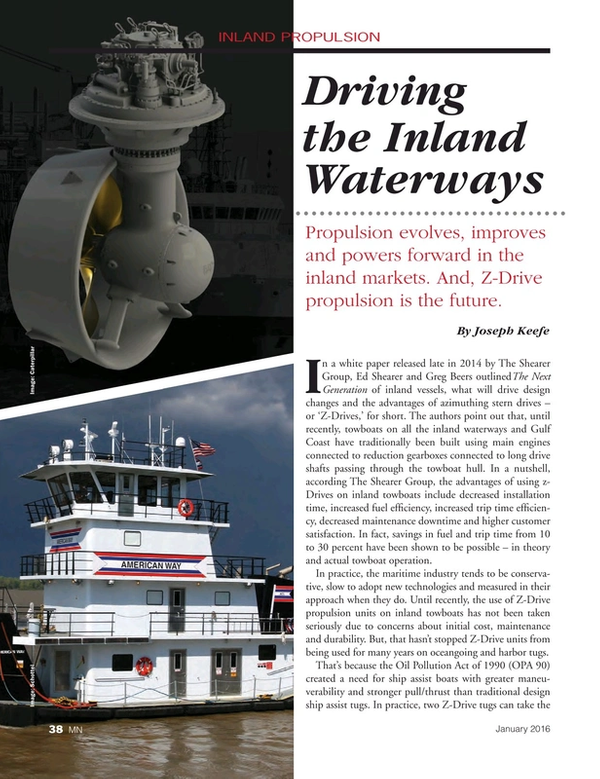 Marine News Magazine, page 38,  Jan 2016