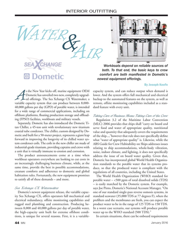 Marine News Magazine, page 44,  Jan 2016