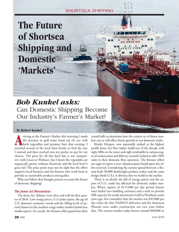 Marine News Magazine, page 30,  Jun 2016