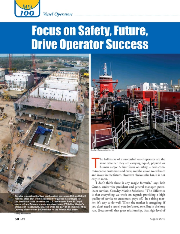 Marine News Magazine, page 50,  Aug 2016