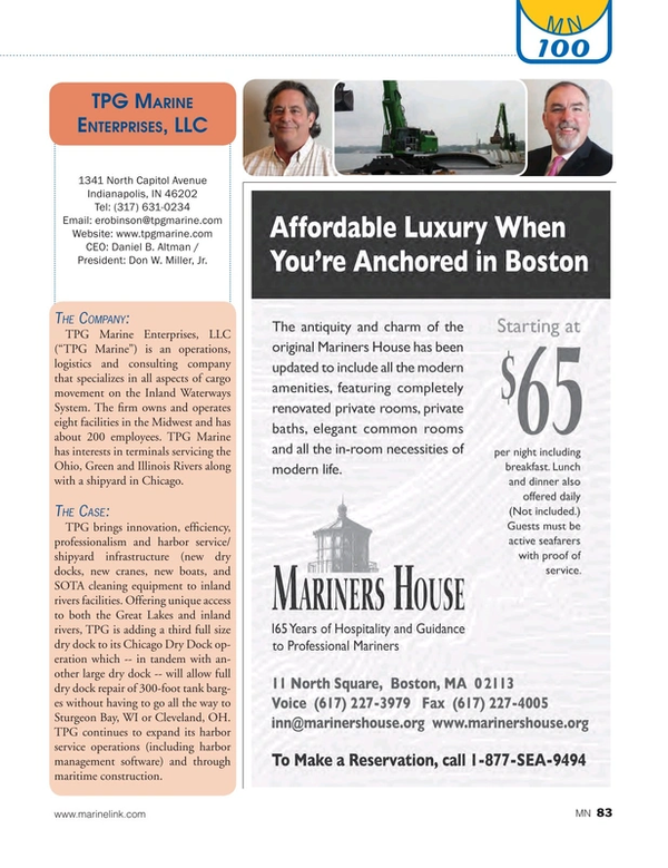 Marine News Magazine, page 83,  Aug 2016