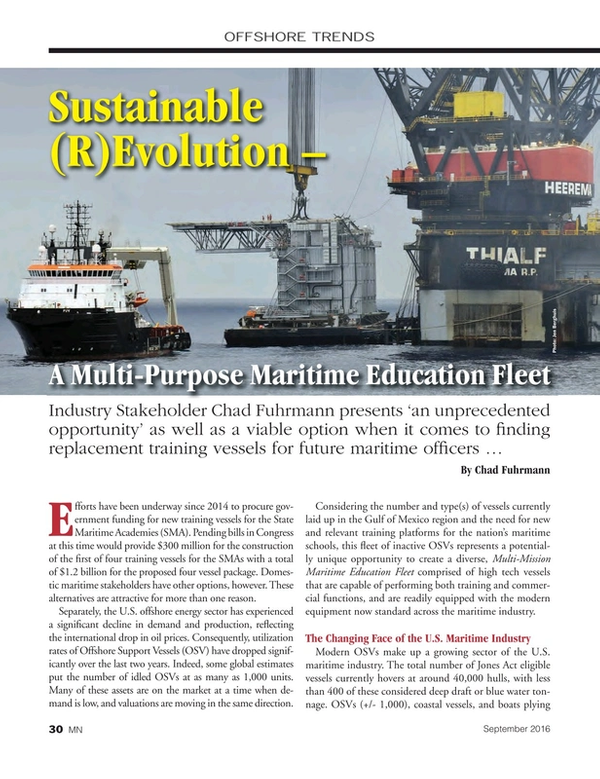 Marine News Magazine, page 30,  Sep 2016