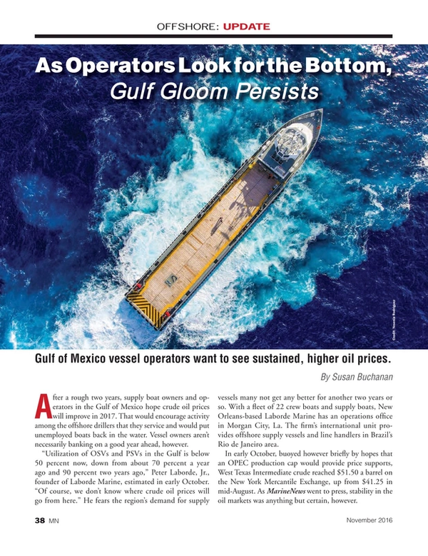 Marine News Magazine, page 38,  Nov 2016