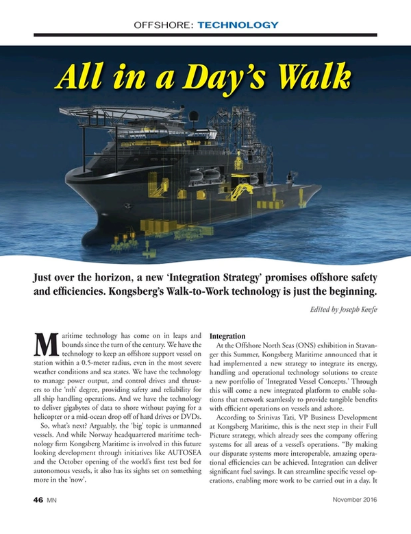 Marine News Magazine, page 46,  Nov 2016