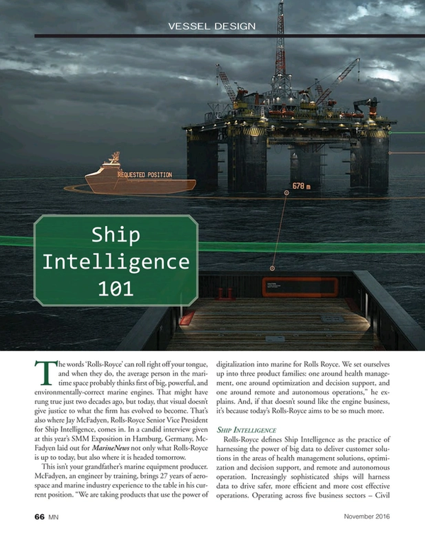 Marine News Magazine, page 66,  Nov 2016