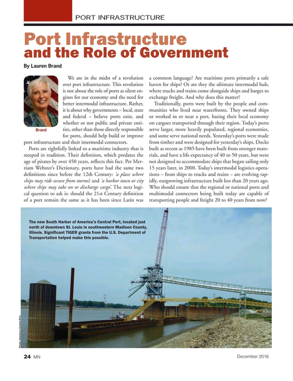 Marine News Magazine, page 24,  Dec 2016