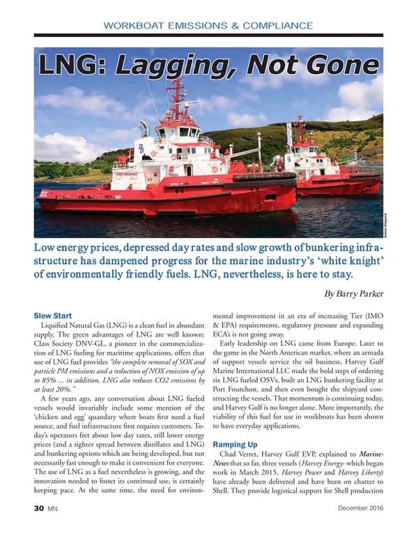 Marine News Magazine, page 30,  Dec 2016