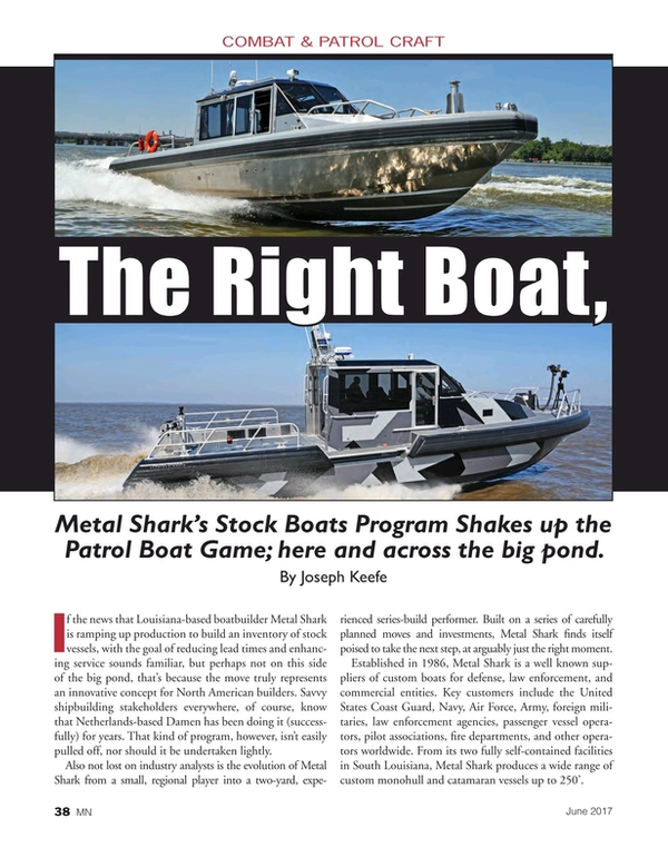 Marine News Magazine, page 38,  Jun 2017