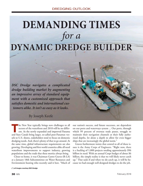 Marine News Magazine, page 30,  Feb 2018