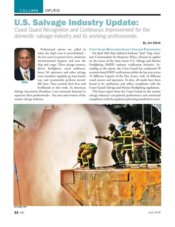 Marine News Magazine, page 22,  Jun 2018