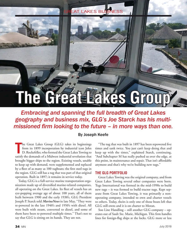 Marine News Magazine, page 34,  Jul 2018