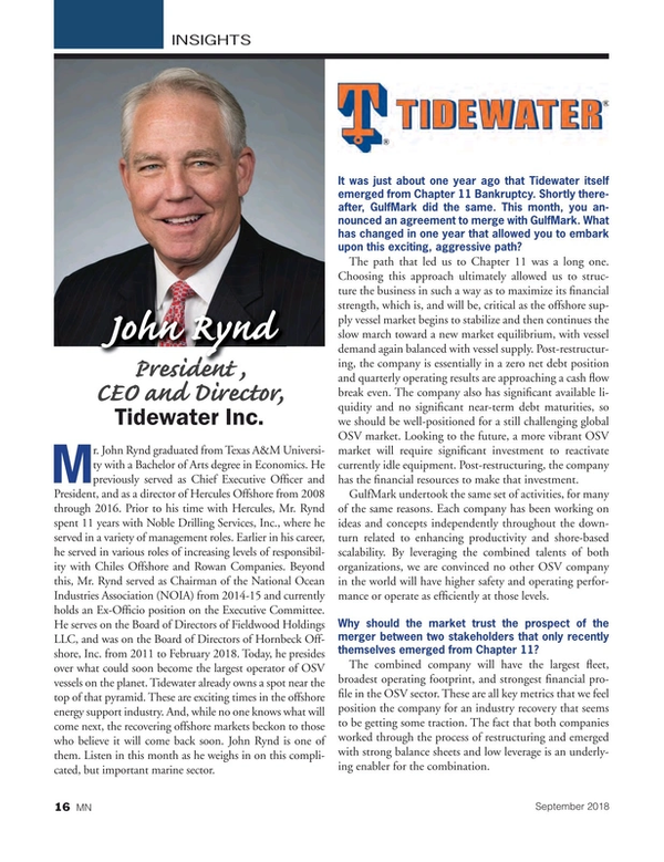 Marine News Magazine, page 16,  Sep 2018