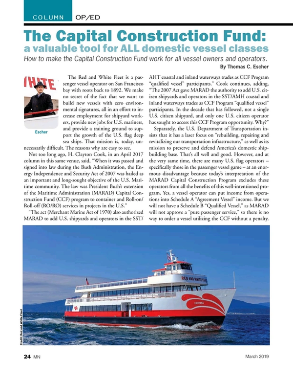 Marine News Magazine, page 24,  Mar 2019