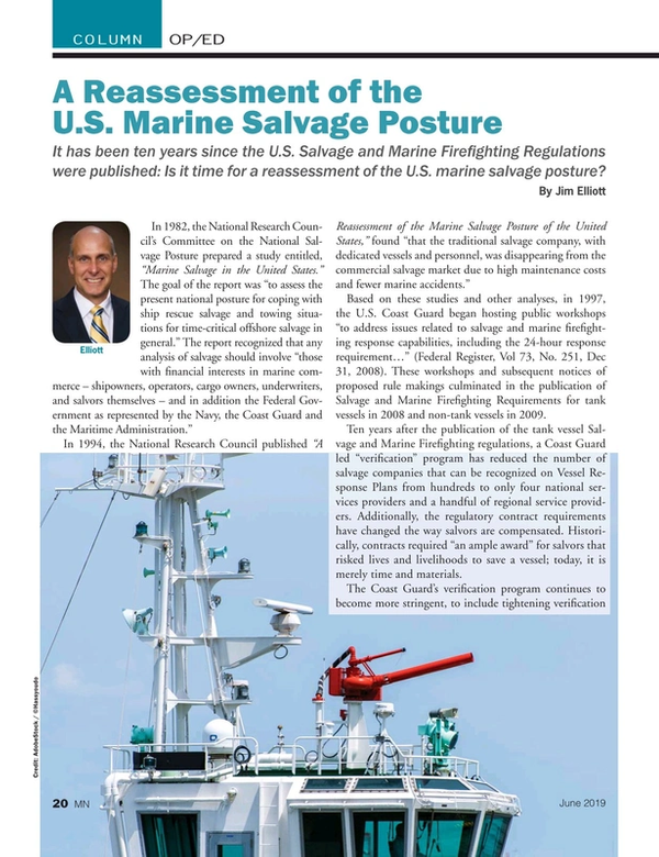 Marine News Magazine, page 20,  Jun 2019