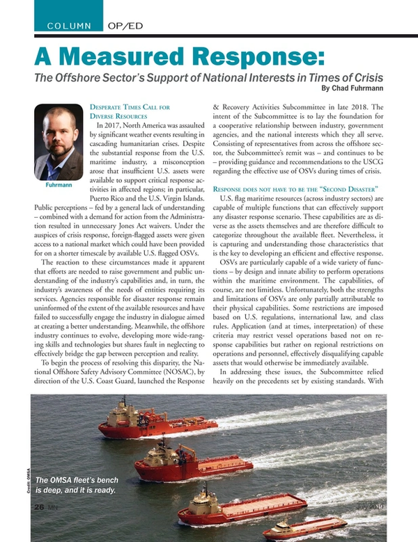 Marine News Magazine, page 26,  Jul 2019