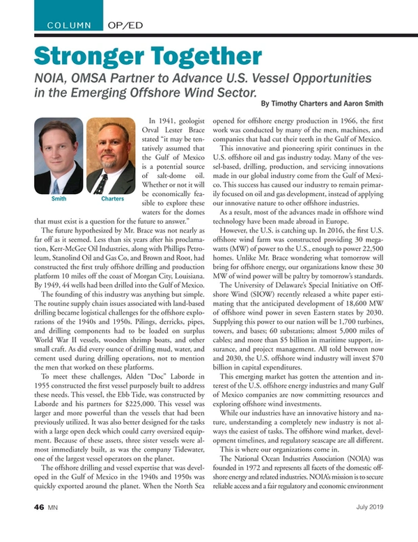 Marine News Magazine, page 46,  Jul 2019