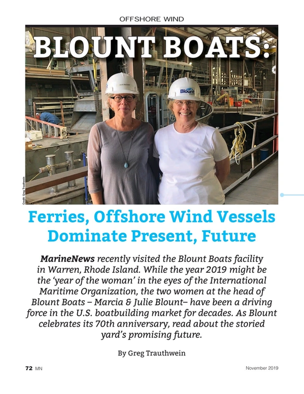 Marine News Magazine, page 72,  Nov 2019