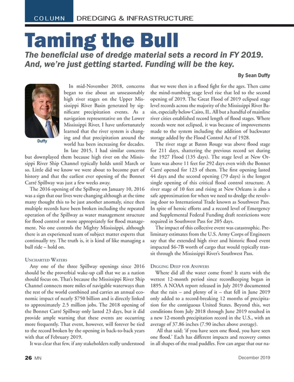 Marine News Magazine, page 26,  Dec 2019