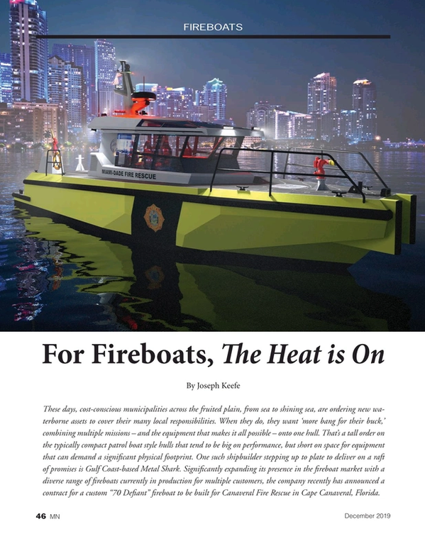 Marine News Magazine, page 46,  Dec 2019