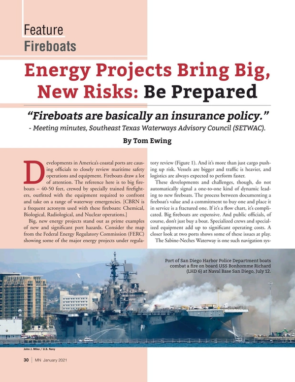 Marine News Magazine, page 30,  Jan 2021